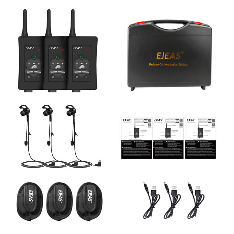 EJEAS FBIM Schiedsrichter Bluetooth Intercom Headset-System