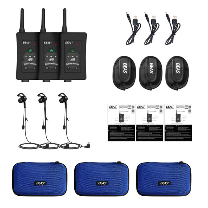 EJEAS FBIM Schiedsrichter Bluetooth Intercom Headset-System