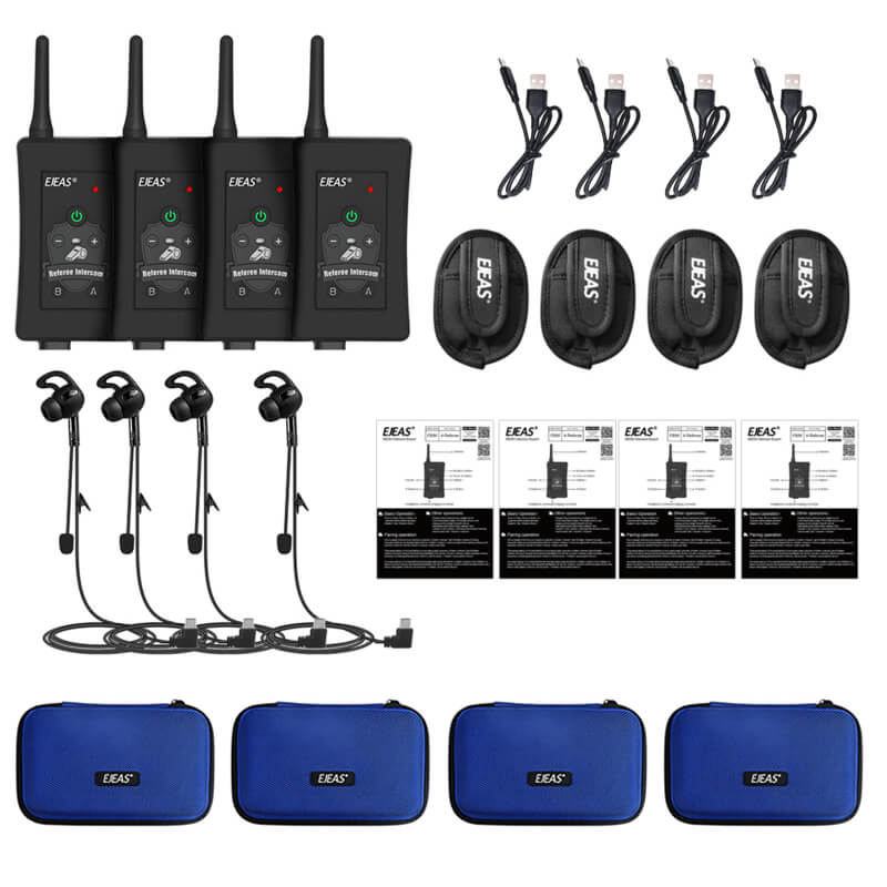 EJEAS FBIM Schiedsrichter Bluetooth Intercom Headset-System