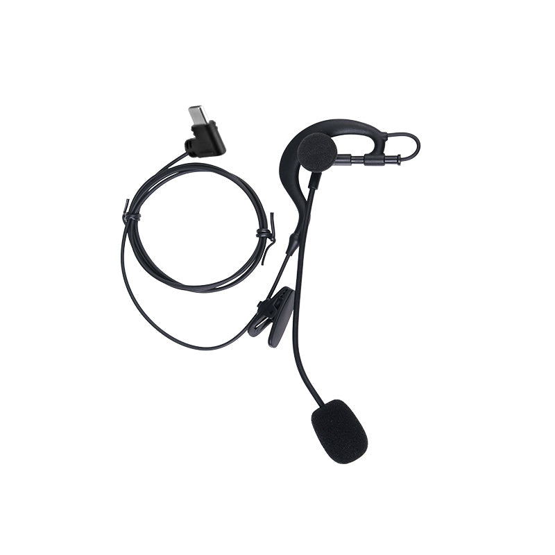 Auscultadores HIFI-R10 com Interface Type-C e Gancho para o Ouvido para GY118 / V6C / V4C