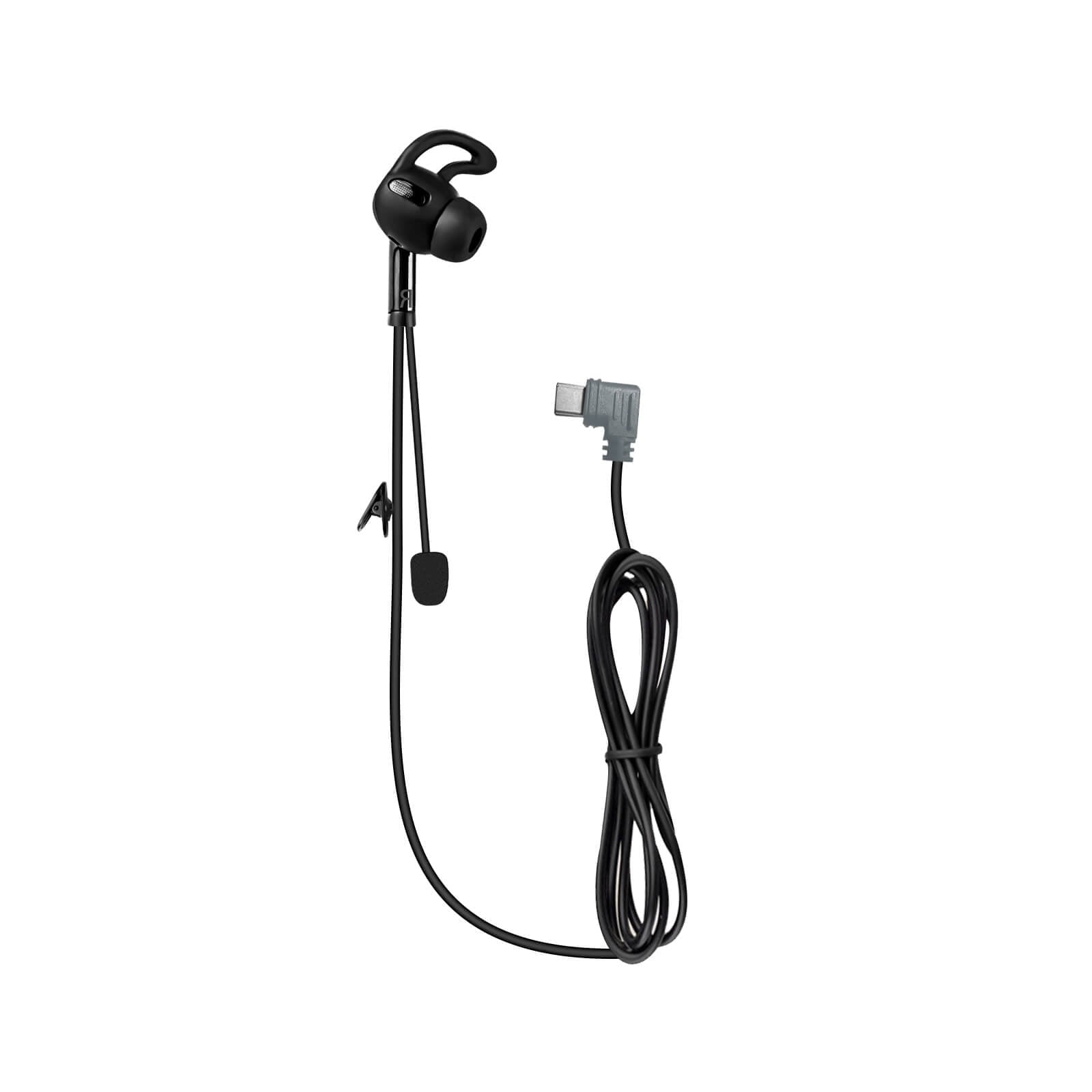 Acessórios de Fones de Ouvido HIFI-R7 Type-C para Intercomunicadores de Árbitro FBIM / V6C / V4C
