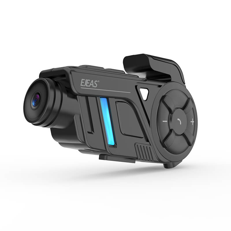 EJEAS K1 2-IN-1 Motorrad-Intercom und Helm-Recorder