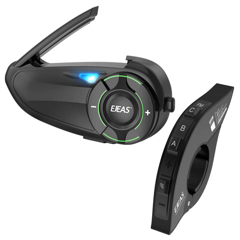 EJEAS Q8 Motorradhelm Mesh-Gegensprechanlage Headset-System