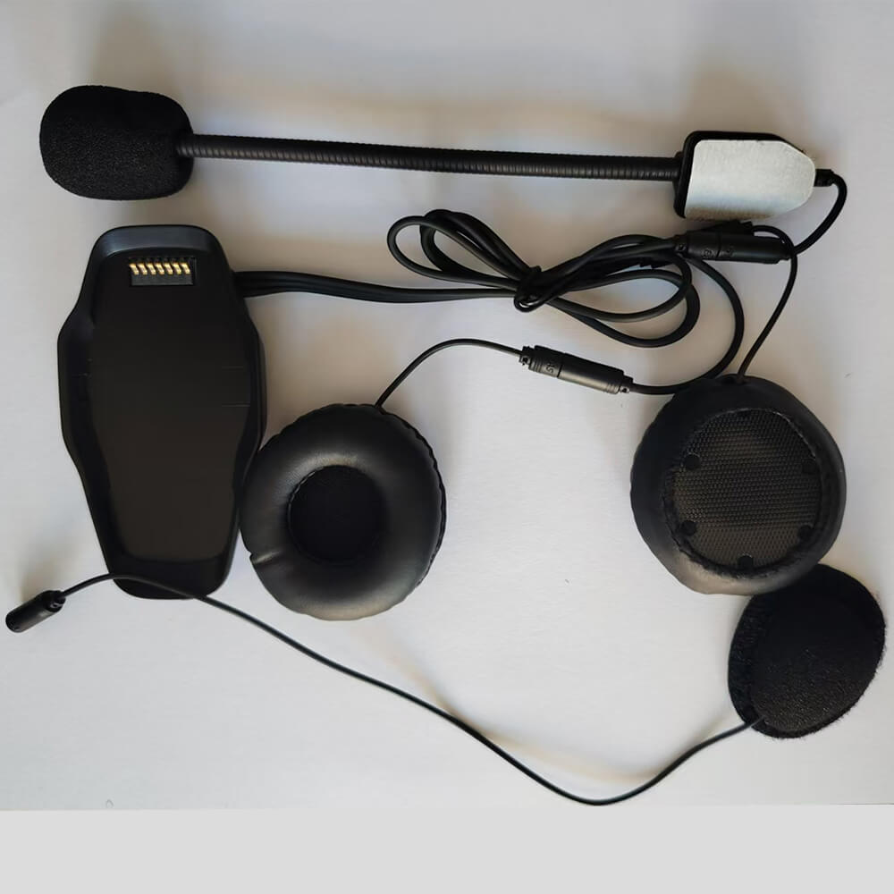 EJEAS X10 Intercom Magnetfuß und Kopfhörer