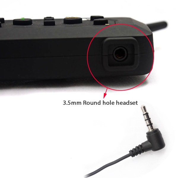 Cuffie auricolari HIFI-M con connettore da 3.5mm rotondo per V4/V6 (Vecchie)