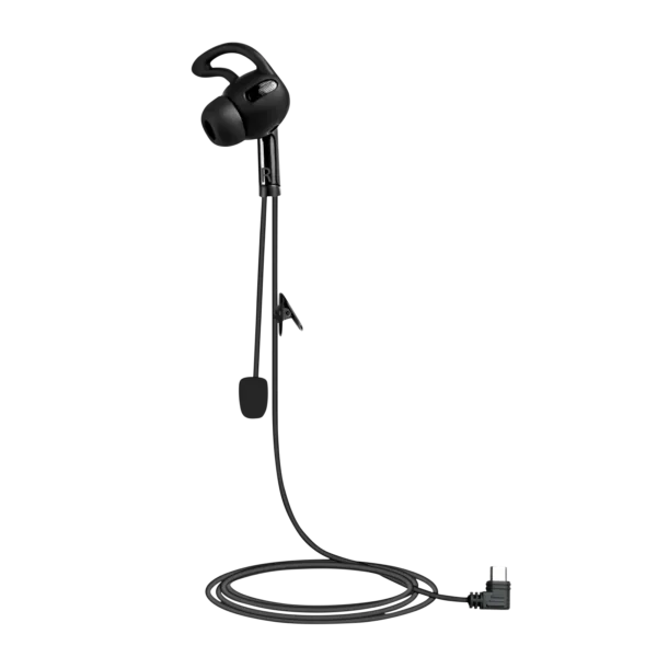 Auriculares intrauditórios HIFI-R6 com interface Type-C para F6 (Nova Versão)
