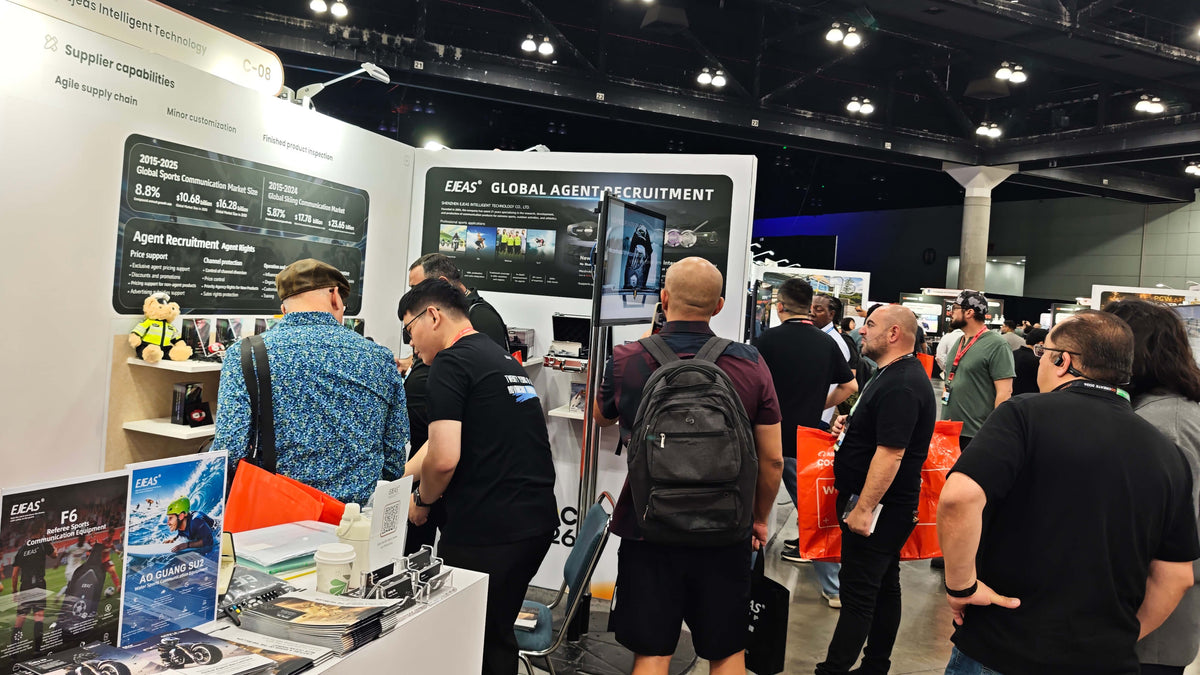 EJEAS Makes a Splash at COCREATE 2026 SUMMIT U.S., Showcasing Professional Sports Communication Devices