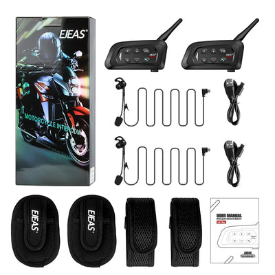 EJEAS V4C Sistema di Intercom Wireless Bluetooth all'aperto