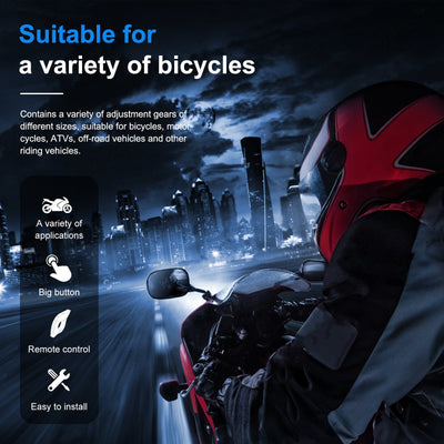 Control remoto de manillar de motocicleta EJEAS EUC