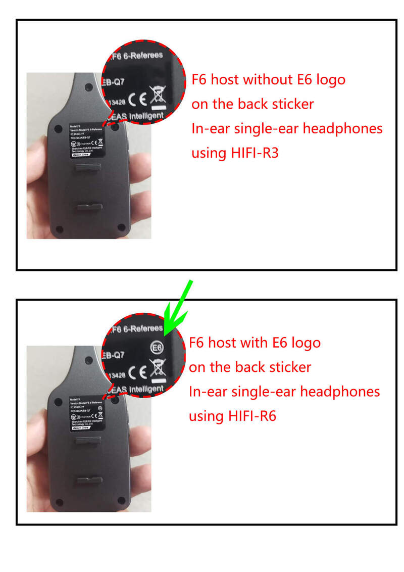 Audífonos intrauditivos HIFI-R9 con interfaz Type-C y PTT para F6 (Versión nueva)