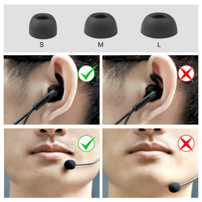 HIFI-R4_Type-C-Schnittstelle mit PTT-In-Ear-Kopfhörer für V6C / V4C / FBIM