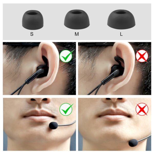 HIFI-R4_Type-C-Schnittstelle mit PTT-In-Ear-Kopfhörer für V6C / V4C / FBIM
