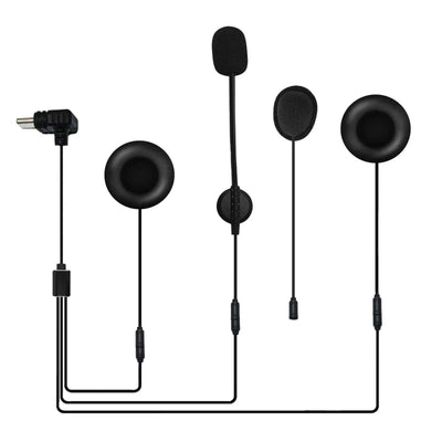 HIFI-M8H Type-C Helmet Headphone Accessories for Q8 / Q7