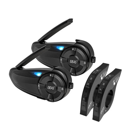 Sistema de Intercomunicadores Bluetooth EJEAS Q7 para Casco de Moto