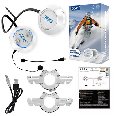 EJEAS S2 Snow Eagle Ski Helmet Mesh Intercom System