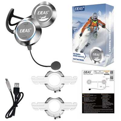 EJEAS S2 Snow Leopard Skihelm Musik-Mesh-Intercom