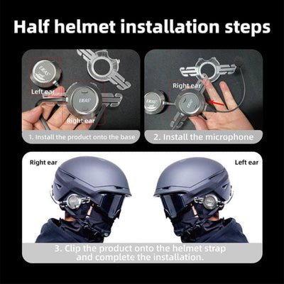 EJEAS S2 Clip per Casco per Sistema di Comunicazione da Sci