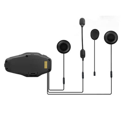 EJEAS X10 Intercom Magnetfuß und Kopfhörer